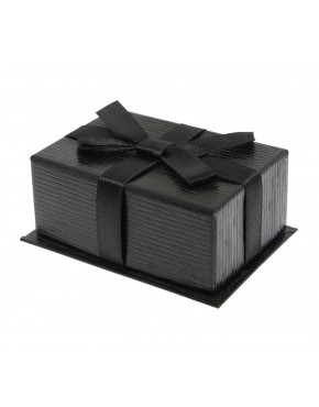 Caixa com tampa retangular para alianças Caixa com tampa retangular para alianças